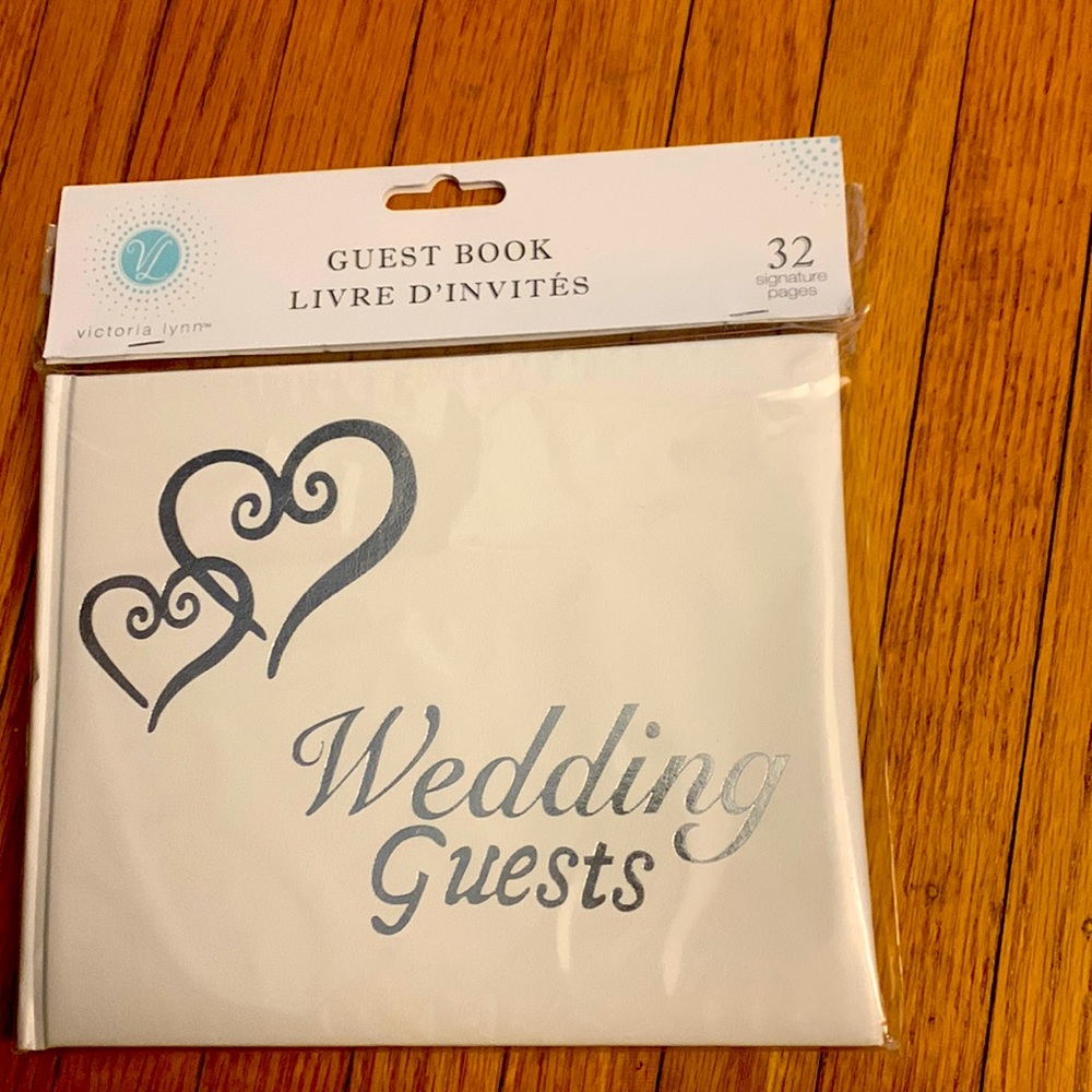 ** Final price ** Wedding guest book